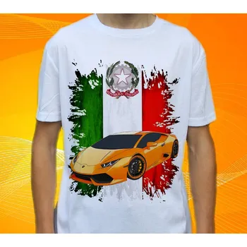 Pánské tričko tričko Lamborghini Huracan 146 (Trička s motivy aut)