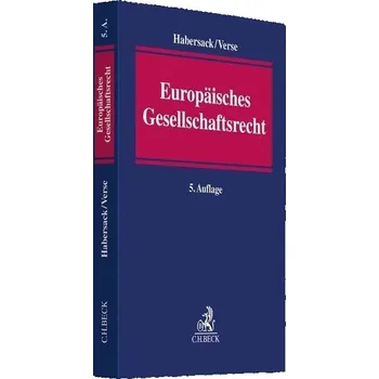 Europäisches Gesellschaftsrecht - Habersack, Mathias