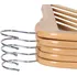 Ramínko SONGMICS Dřevěné ramínko 44 cm 10 ks, přírodní