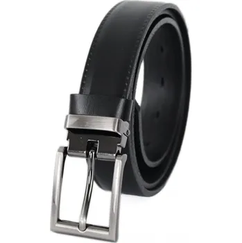 Módní doplněk Penny Belts Pánský společenský kožený opasek 230-020-8 černý
