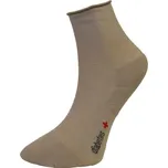 Ponožky bez lemu Sensitiv Matex - 377 béžová, velikost 35-37