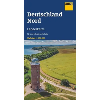 ADAC Länderkarte Deutschland Nord 1:500.000