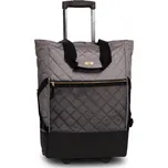 Fabrizio elegantní nákupní taška na kolečkách 10422-5900 Punta Wheel šedá
