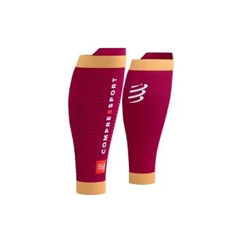 Běžecké oblečení COMPRESSPORT R2 3.0 persian red/blazing orange T4 návleky + DÁREK DLE VÝBĚRU!