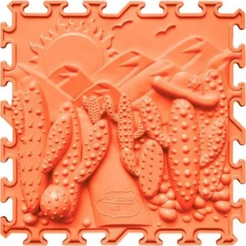 Hrací deka OrtoNature masážní ortopedická podložka Arizona - Měkká/Lososová