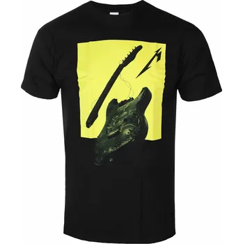 Pánské tričko Tričko metal pánské Metallica - BROKEN BURNT GUITAR - PLASTIC HEAD - PHDMTLTSBM72GUIT METTS73MB - M