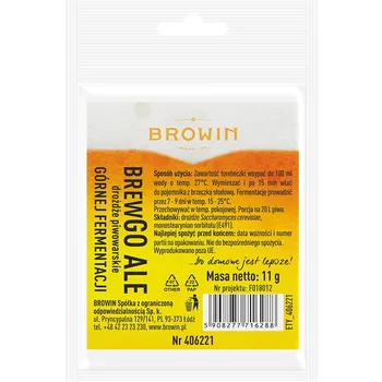 Browin BrewGo Ale suché pivní kvasnice 11 g