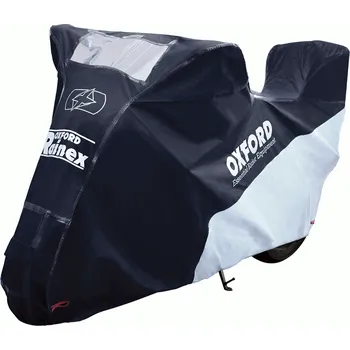 Plachta na motorové vozidlo OXFORD RAINEX krycí plachta na motocykl s kufrem - velikost L