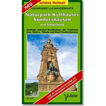 Doktor Barthel Karte Naturpark Kyffhäuser, Sondershausen und Umgebung