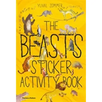 Cizojazyčná kniha The Big Sticker Book of Beasts - Zommer Yuval