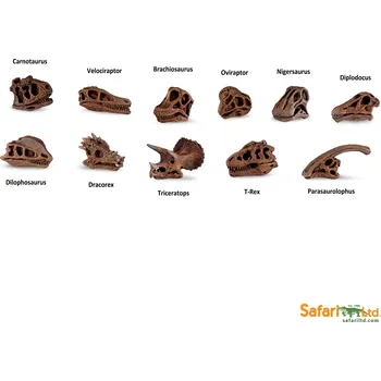 Figurka Tuba - Lebky dinosaurů