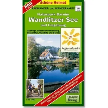 Doktor Barthel Karte Naturpark Barnim, Wandlitzer See und Umgebung