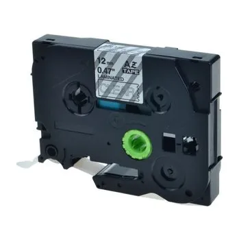 Pásek do tiskárny Kompatibilní páska s Brother TZ-S135 / TZe-S135, 12mm x 8m, extr.adh. bílý tisk / průhledn