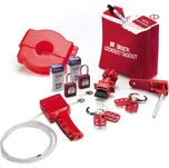 Malá nastavitelná Lockout sada, včetně vybraných uzávěrů