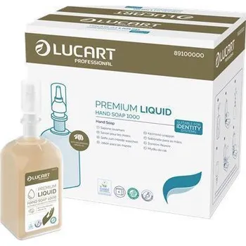 Mýdlo Tekuté mýdlo "IDENTITY Premium", pomeranč, náplň, 1 l, LUCART 89100000