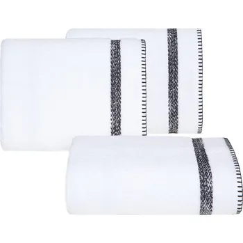 Sprchový závěs BAVLNĚNÝ RUČNÍK VÍRA 50X90 CM BÍLÁ