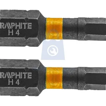 Bit Bit imbusový rázový, GRAPHITE HEX5 x 25 mm (bal. 2 ks), balení 1 bal