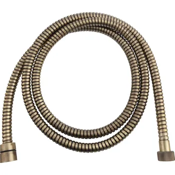 Sprchový panel SAPHO POWERFLEX opletená sprchová hadice, 175cm, bronz FLE10BR