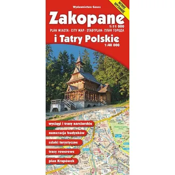 Zakopane i Tatry Polskie. Mapa wyd. 14
