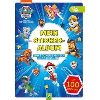První čtění PAW Patrol Mein Stickeralbum mit 100 Stickern