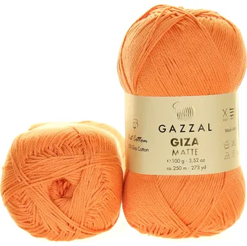 Příze Gazzal Giza Matte 5593 broskvová