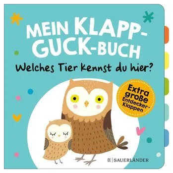První čtění Mein Klapp-Guck-Buch: Welches Tier kennst du hier? - Weber, Susanne