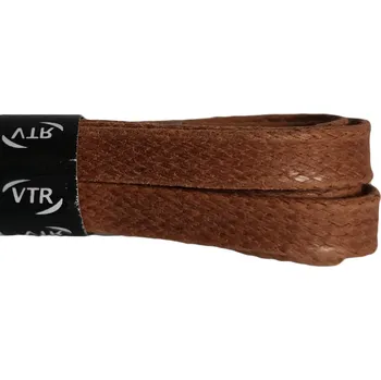 Tkaničky do bot Voskované tkaničky ploché koňakové, délka 45 cm