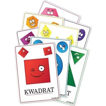 Přírodní věda Plansze edukacyjne A5 - Figury geometryczne 8 kart