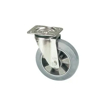 Pojezdové kolečko ZFK 180/GM Otočné kolo s šedou obručí 7220146