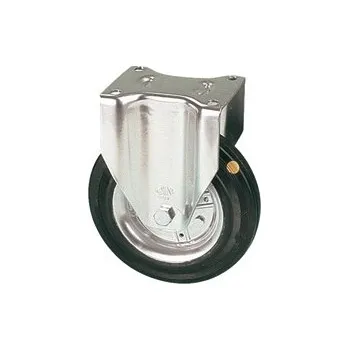 Pojezdové kolečko LAR 080/FI Pevné kolo s černou antistatickou gumovou obručí 0240168