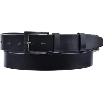 Opasek Penny belts pánský kožený černý pásek 14-60 85 cm