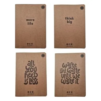 Set školních potřeb Brulion A5/96K kratka Eco friendly (5szt)