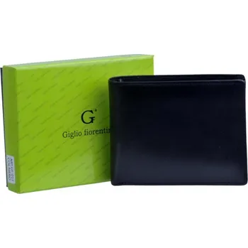 Peněženka Giglio leather Pánská kožená peněženka GF-013 černá