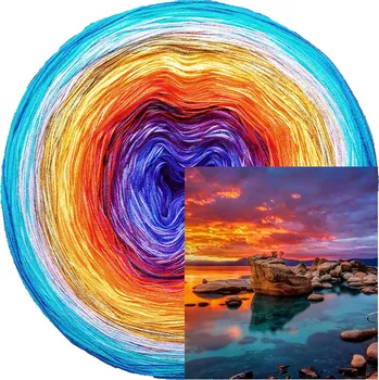 Příze Duhové klubko Tahoe Hmotnost: 300 g