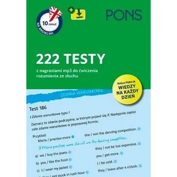 Anglický jazyk 10 minut na angielski. 222 testy + MP3 - praca zbiorowa