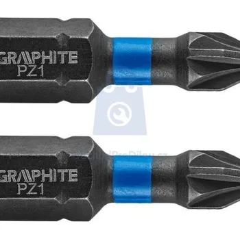 Bit Bit křížový rázový Pozidriv, PZ, GRAPHITE PZ4 x 25 mm (bal. 2 ks), balení 1 bal