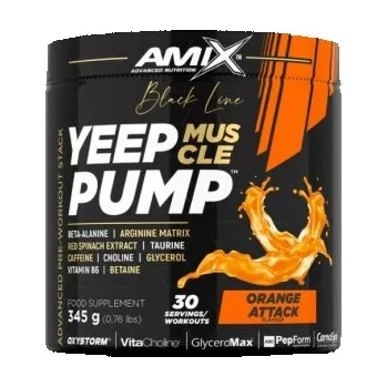 Anabolizér Amix Black Line Yeep Pump 345 g - pomerančový útok + Sleva 3 % pro registrované