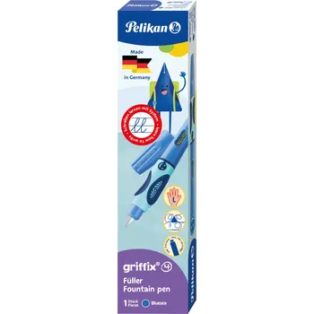 Plnicí pero Pelikan Griffix M modré, pro leváky, na bombičky