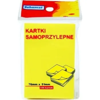 Karteczki samoprzylepne 76x51mm 100szt