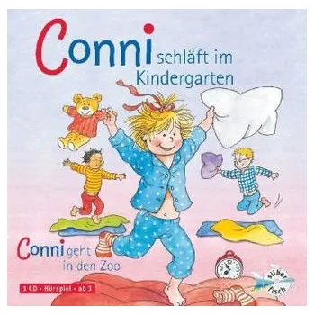 První čtění Meine Freundin Conni, Conni schläft im Kindergarten / Conni geht in den Zoo, Audio-CD - Julia Boehme