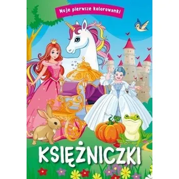 První čtění Moje pierwsze kolorowanki. Księżniczki - praca zbiorowa