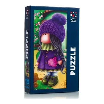 Puzzle Puzzle 120 Urocza laleczka ze słonikiem