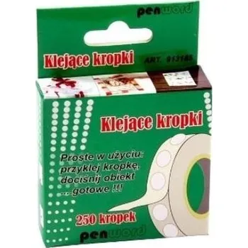 Set školních potřeb Klejące kropki 250 kropek