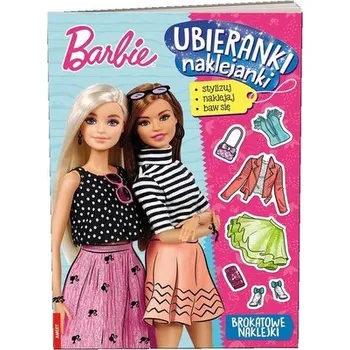 První čtění Barbie Ubieranki naklejanki