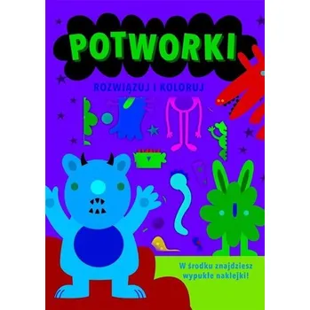 Hlavolam Rozwiązuj i koloruj. Potworki - praca zbiorowa
