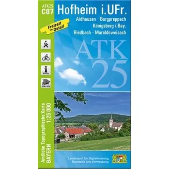 Hofheim i.UFr. (Amtliche Topographische Karte 1:25000) - Landesamt für Denkmalpflege Hessen