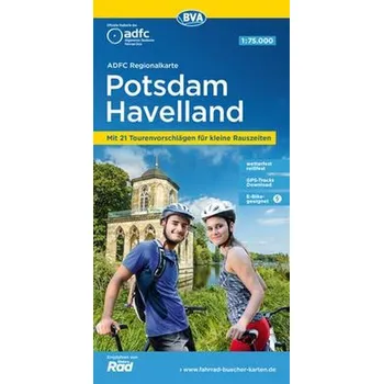 ADFC-Regionalkarte Potsdam Havelland, 1:75.000, mit Tagestourenvorschlägen, reiß- und wetterfest, E-Bike-geeignet, GPS-Tracks-Do - Allgemeiner Deutscher Fahrrad-Club e.V. (ADFC)
