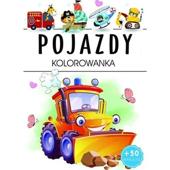 První čtění Pojazdy - kolorowanka - praca zbiorowa
