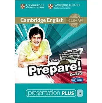 DVD film Cambridge English Prepare! 3 Presentation Plus DVD