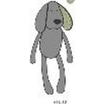 plyšák Piesek Tulimy ciemnoszary 58cm